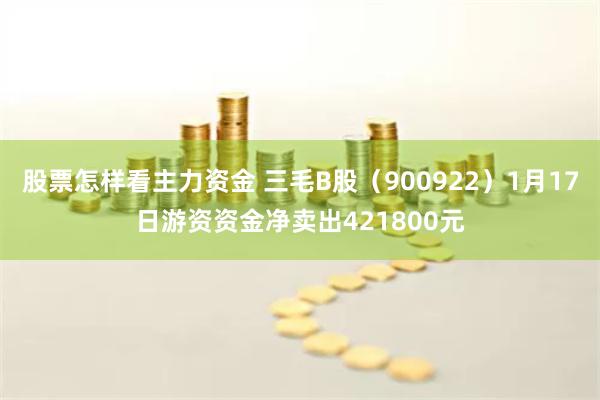 股票怎样看主力资金 三毛B股（900922）1月17日游资资金净卖出421800元