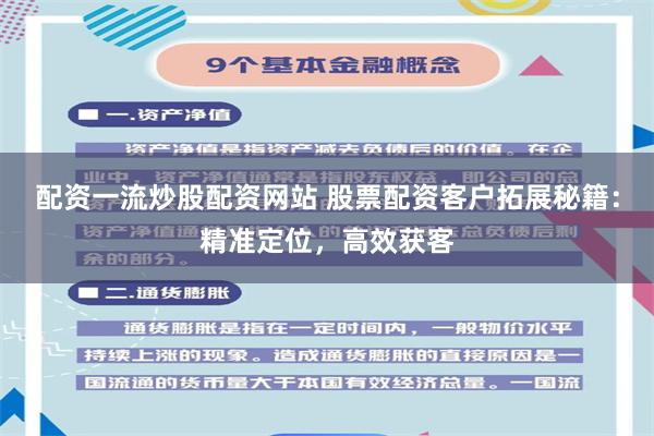 配资一流炒股配资网站 股票配资客户拓展秘籍：精准定位，高效获客